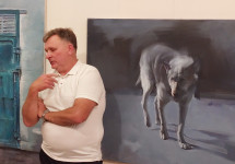 В Києві експонуються картини Ігора Прокоф’єва – свідки окупації Бучі