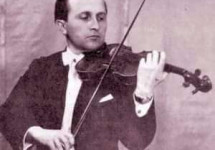 Володимир Цісик – скрипаль-віртуоз, педагог, батько Марії та Квітки Цісик (110 років тому)