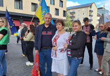 Українці, що збагатили світ – під таким гаслом пройшла хода і мітинг у Гальбронні