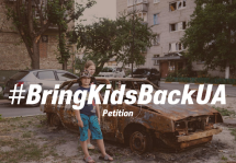 Українці в Німеччині запустили петицію щодо викрадених росією дітей
