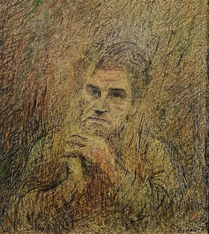 Я. Левич. Портрет Григора Тютюнника.1979