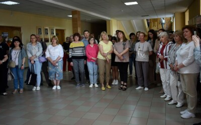 У Полтавському педунівері експонують виставку «Прийшли, заспівали, перемогли»