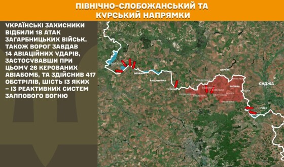 Оперативна інформація Генштабу ЗСУ станом на 08:00 05.08.2025 щодо російського вторгнення