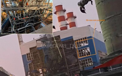 З’явилися кадри наслідків удару по новому енергоблоку Воронезької ТЕЦ-1 після нічної атаки