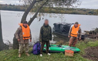 Спортивна спроба перетнути Дністер не вдалась