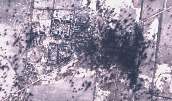 Вугледар: сьогоднішні космічні знімки Sentinel 2 satellite
