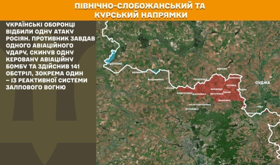 Оперативна інформація Генштабу ЗСУ станом на 08:00 10.12.2025 щодо російського вторгнення