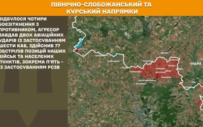 Оперативна інформація Генштабу ЗСУ станом на 08:00 26.06.2026 щодо російського вторгнення