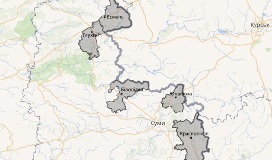 Зведення про нічні та ранішні обстріли Сумщини сьогодні, 6 серпня 2024 р. (мапа)