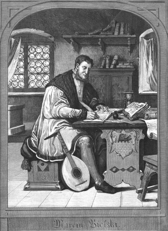 Марцін Бєльський – польський письменник та історіограф (450 років тому)