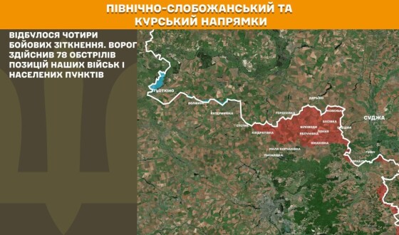 Оперативна інформація Генштабу ЗСУ станом на 08:00 07.06.2026 щодо відсічі російському вторгненню