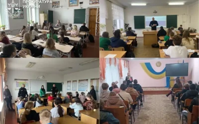 У рамках Всеукраїнської кампанії «16 днів проти насильства» ювенальні прокурори провели зустрічі із учнями навчальних закладів