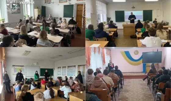 У рамках Всеукраїнської кампанії «16 днів проти насильства» ювенальні прокурори провели зустрічі із учнями навчальних закладів