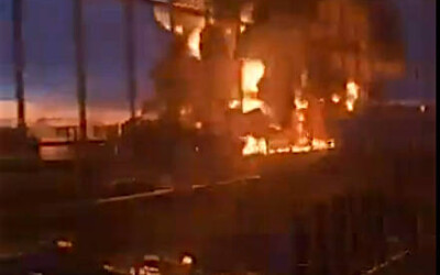 Пожежа на воронезькому НПЗ після атаки дронів