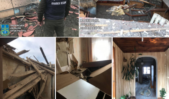 Війська рф скинули бомбу на двоповерхівку у Вовчанську — під завалами можуть бути люди
