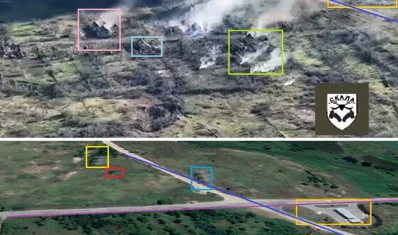 Батальйон &#8220;Скала&#8221; знищує російський склад боєприпасів в районі Соледара, відео