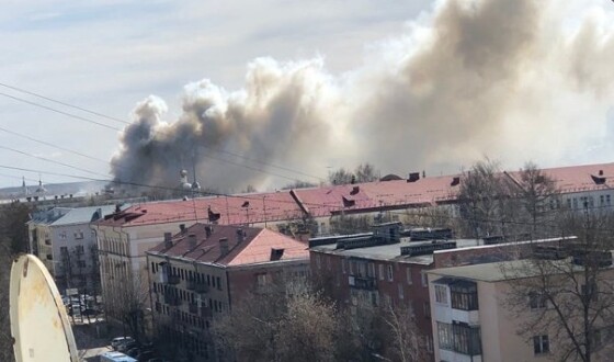 В російській Твері горить науково-дослідний інститут ППО (фото)