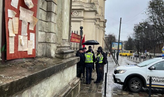 На зйомки фільму про Миколу Лемика приїхала поліція