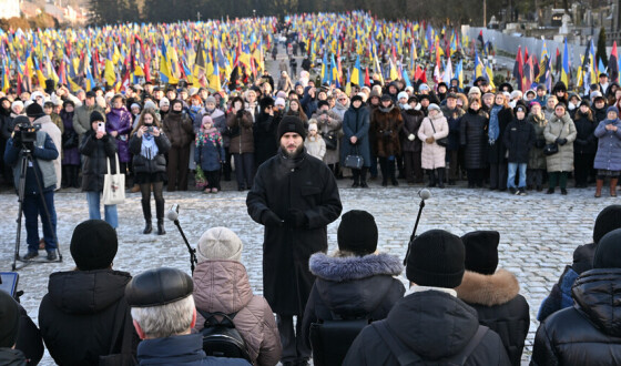 У Львові муніципальний хор «Гомін» провів Скорботну коляду