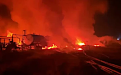 росія дронами атакувала об’єкти Нафтогазу на Полтавщині