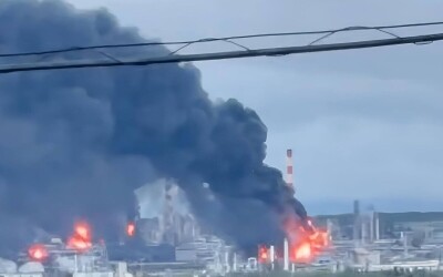 Горить НПЗ Кстово в Нижегородській області