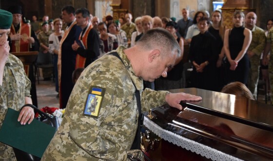 У Львові попрощалися з Героєм України Ігорем Дашком