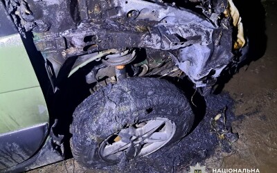 У Бердичеві поліція та СБУ затримали паліїв військових автомобілів, які виконували завдання російських спецслужб