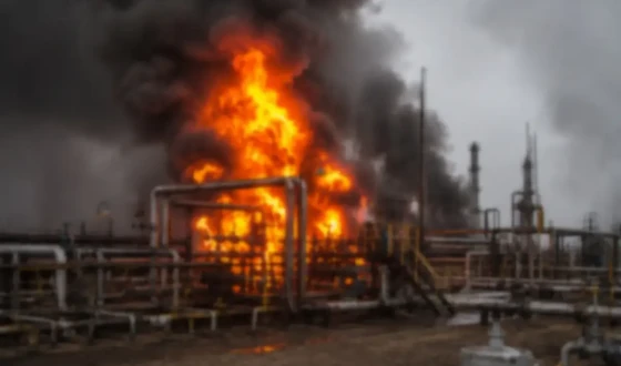 росія здійснила масовані атаки на виробничі об’єкти Нафтогазу на Полтавщині і Харківщині