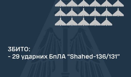 Вночі ППО збила всі шахеди, але ракети пропустила