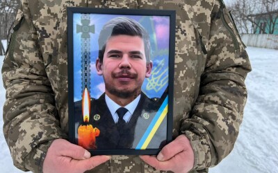 Полеглий за Україну: прикордонники провели в останню дорогу Олександра Беседу