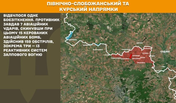 Оперативна інформація Генштабу ЗСУ станом на 08:00 04.11.2025 щодо російського вторгнення