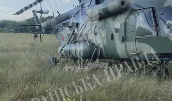 Розвідка виманила в Україну російський вертоліт Мі-8 із пілотом