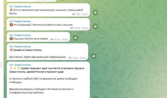 Вночі відбулась наймасовіша атака дронів на Крим, відео