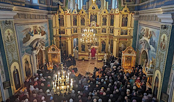 Історичний Момент: Перше Богослужіння Українською Мовою у Миколаївському Соборі Кременця (+відео)