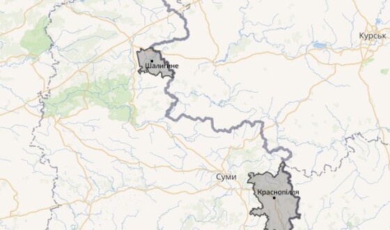 Зведення про нічні і ранішні обстріли Сумщини 4 червня 2024 (мапа)