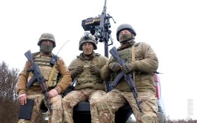 Гвардійці 45 полку НГУ щодня протидіють ворожим безпілотникам