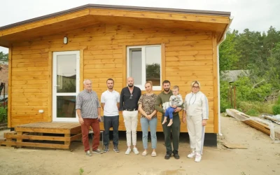Триває реалізація проєкту “Модульні будинки”