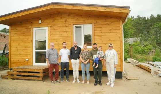 Триває реалізація проєкту “Модульні будинки”