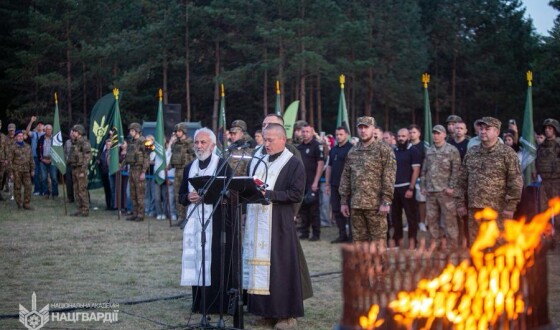 Крок до офіцерського майбутнього: курсанти НА НГУ склали Військову присягу