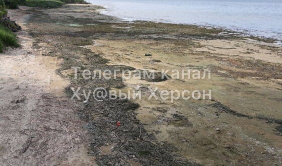 Окупанти набирають воду в Каховське водосховище, щоб зменшити ширину Дніпра біля Херсона (фото)