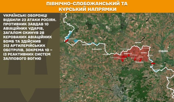 Оперативна інформація Генштабу ЗСУ станом на 08:00 06.07.2025 щодо російського вторгнення