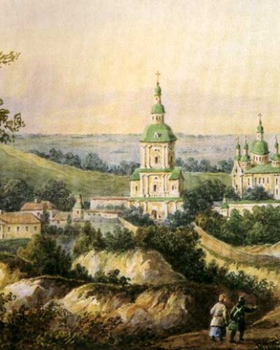 Кирилівський монастир у Києві (140 років тому)