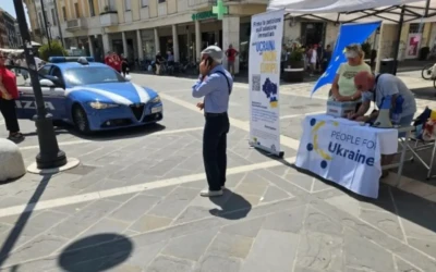 В Італії  невідомий чоловік напав на волонтерів, які збирали підписи за пришвидшений вступ України до ЄС