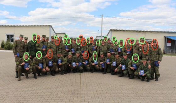 Втрати російського командного училища однією фотографією