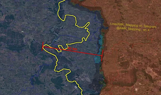 Реальна лінія фронту і російські фальсифікації