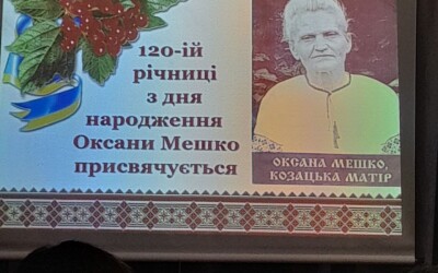 «Козацька мати» і «Українська Жанна Дарк»: у Новосанжарській громаді Полтавського району відзначили 120-річчя Оксани Мешко