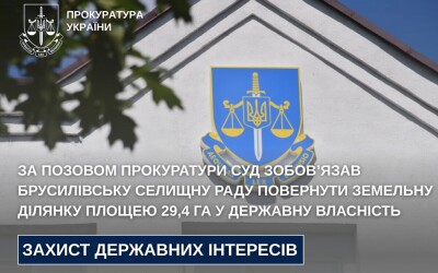 За позовом прокуратури суд зобов’язав Брусилівську селищну раду повернути земельну ділянку площею 29,4 га у державну власність