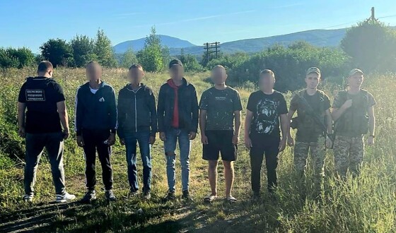 На кордоні зі Словаччиною затримали дев’ятьох правопорушників