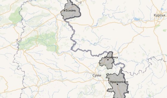 Зведення про нічні та ранішні обстріли Сумщини 28 лютого 2024 (мапа)