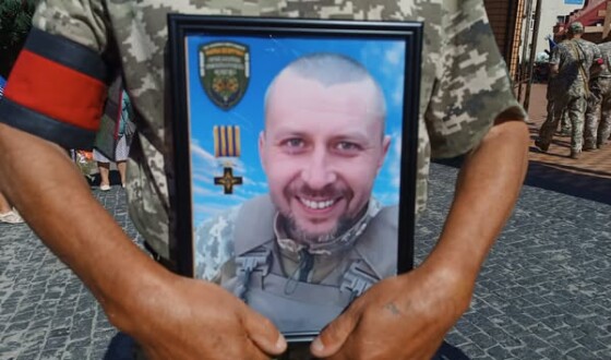 Сьогодні, 24 липня, Сумська громада попрощалась з Героєм Александром Авраменком